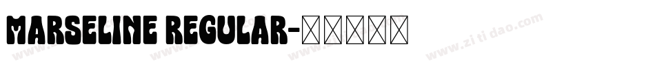 Marseline Regular字体转换